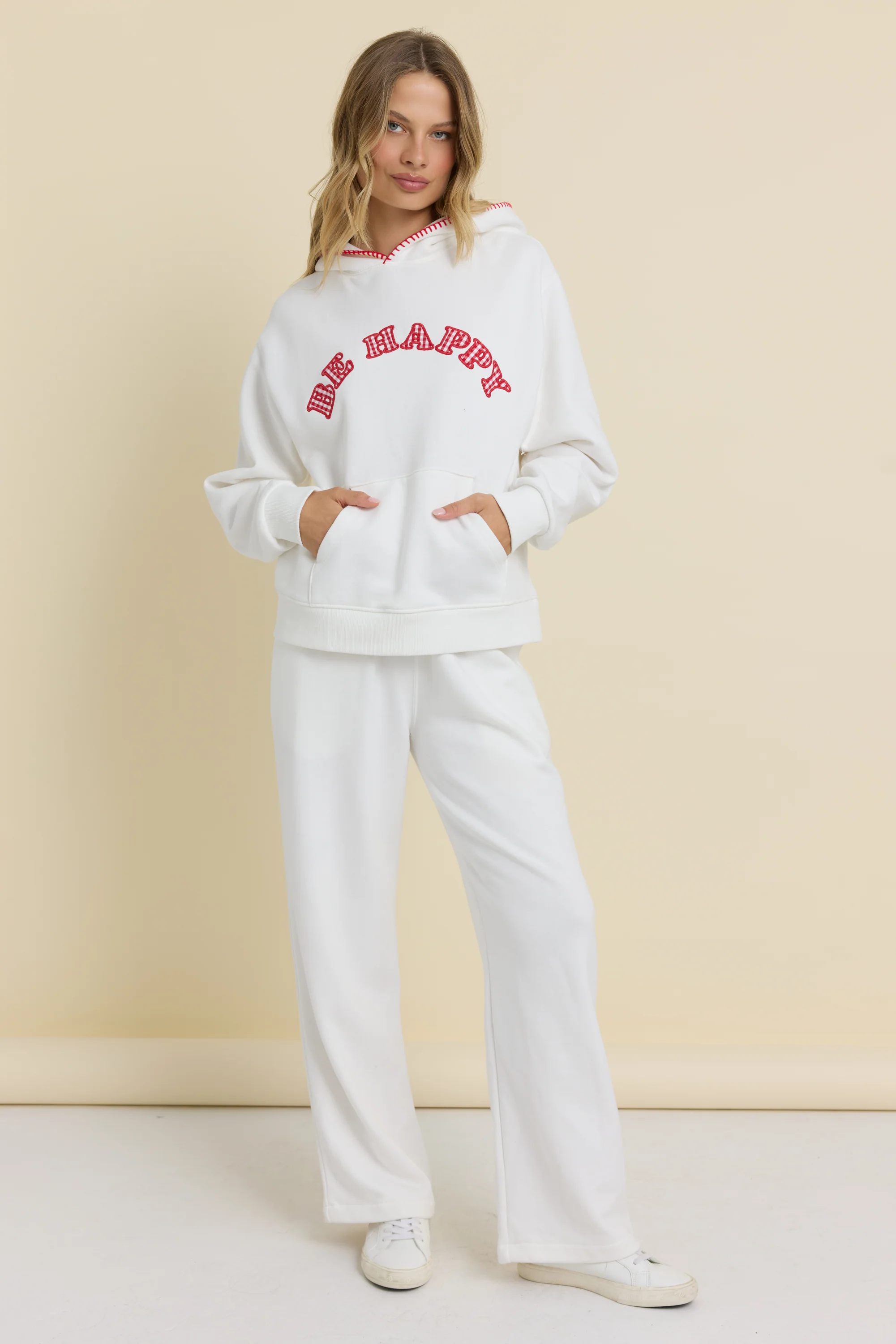 Heavyweight Garment Dye Hoodie with Applique - Image 3