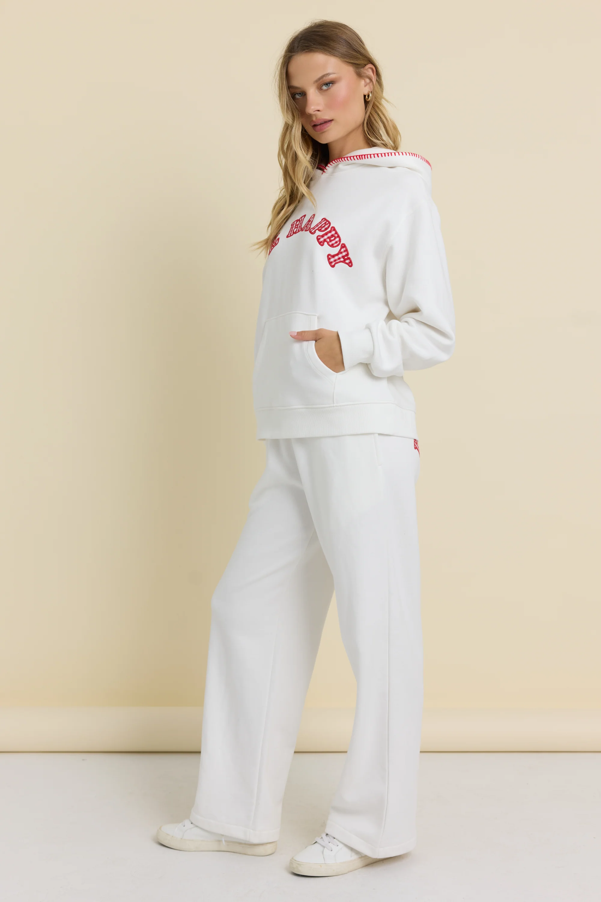 Heavyweight Garment Dye Hoodie with Applique - Image 4