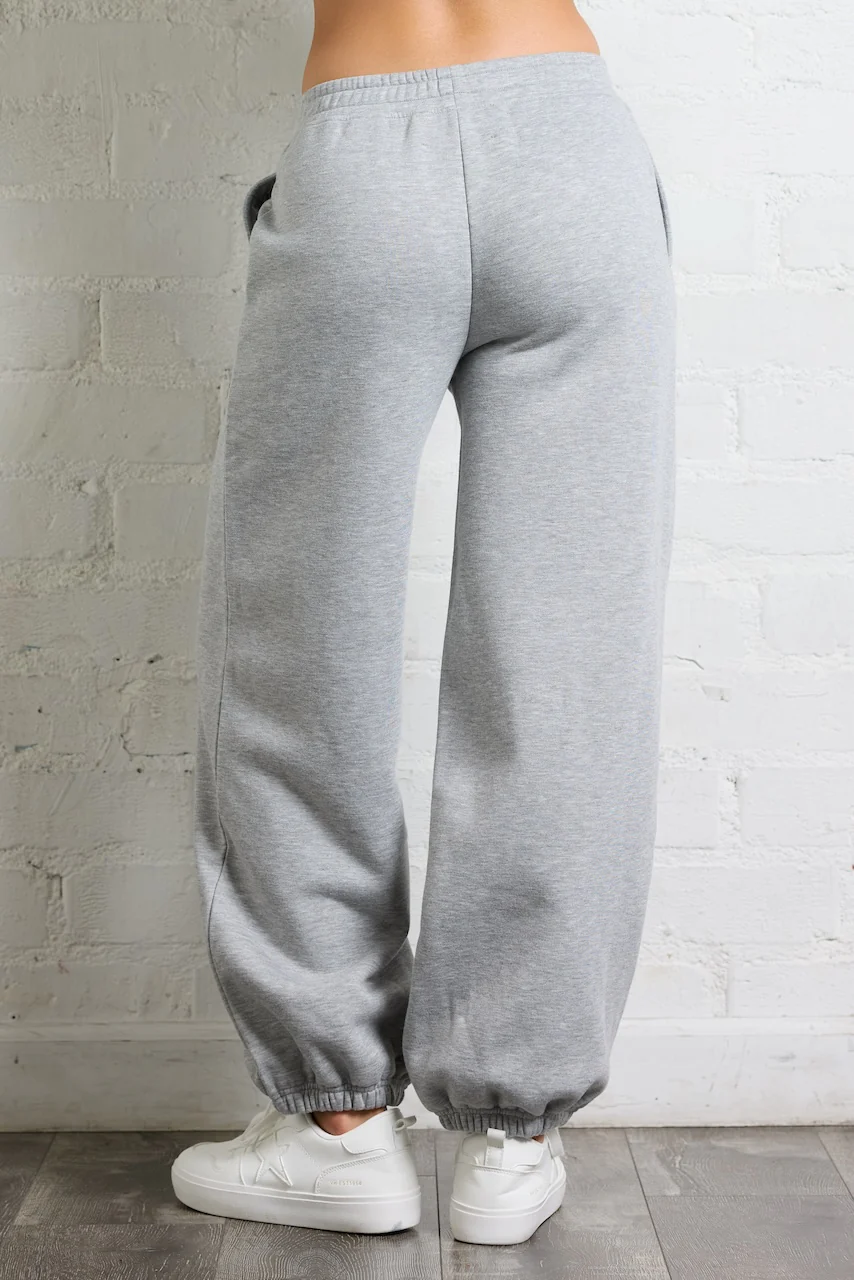 Von Dutch Jogger in Heather Grey - Image 4