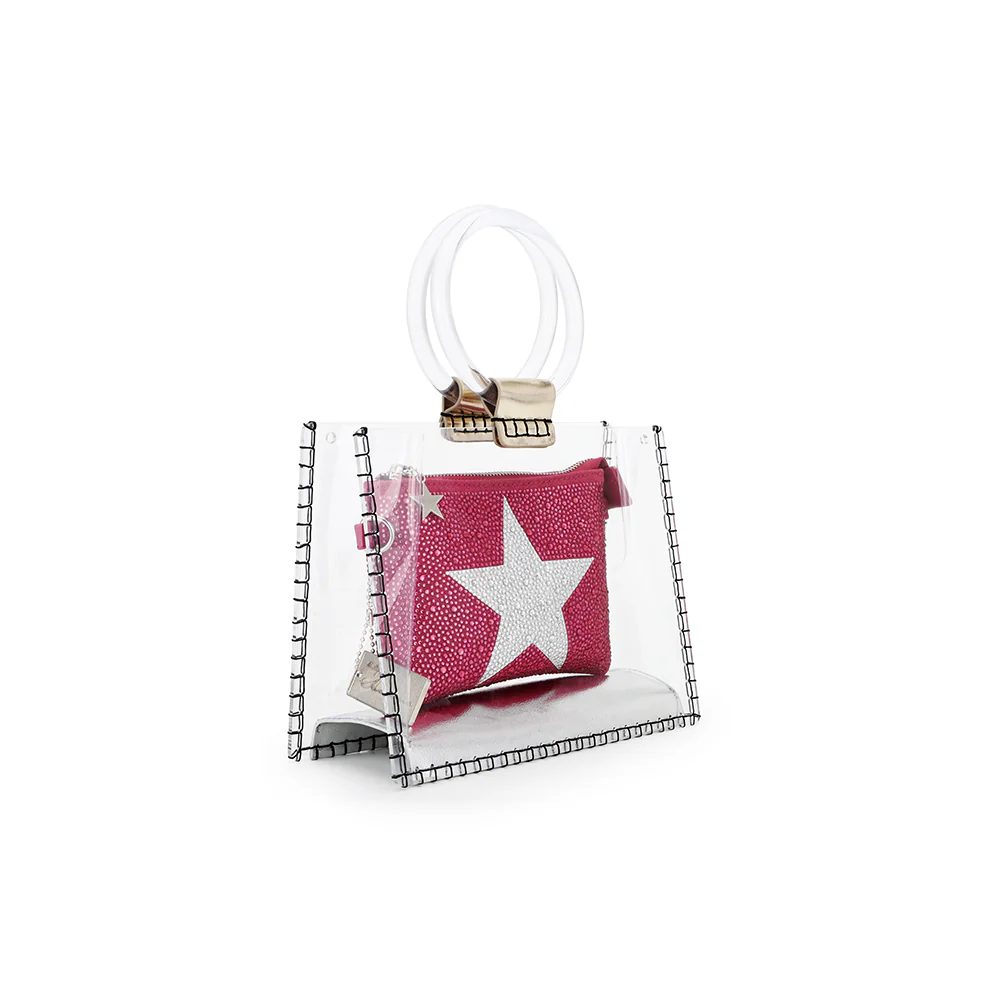 MINI MOLLY - FUCHSIA RHINESTONE MULTI - Image 3