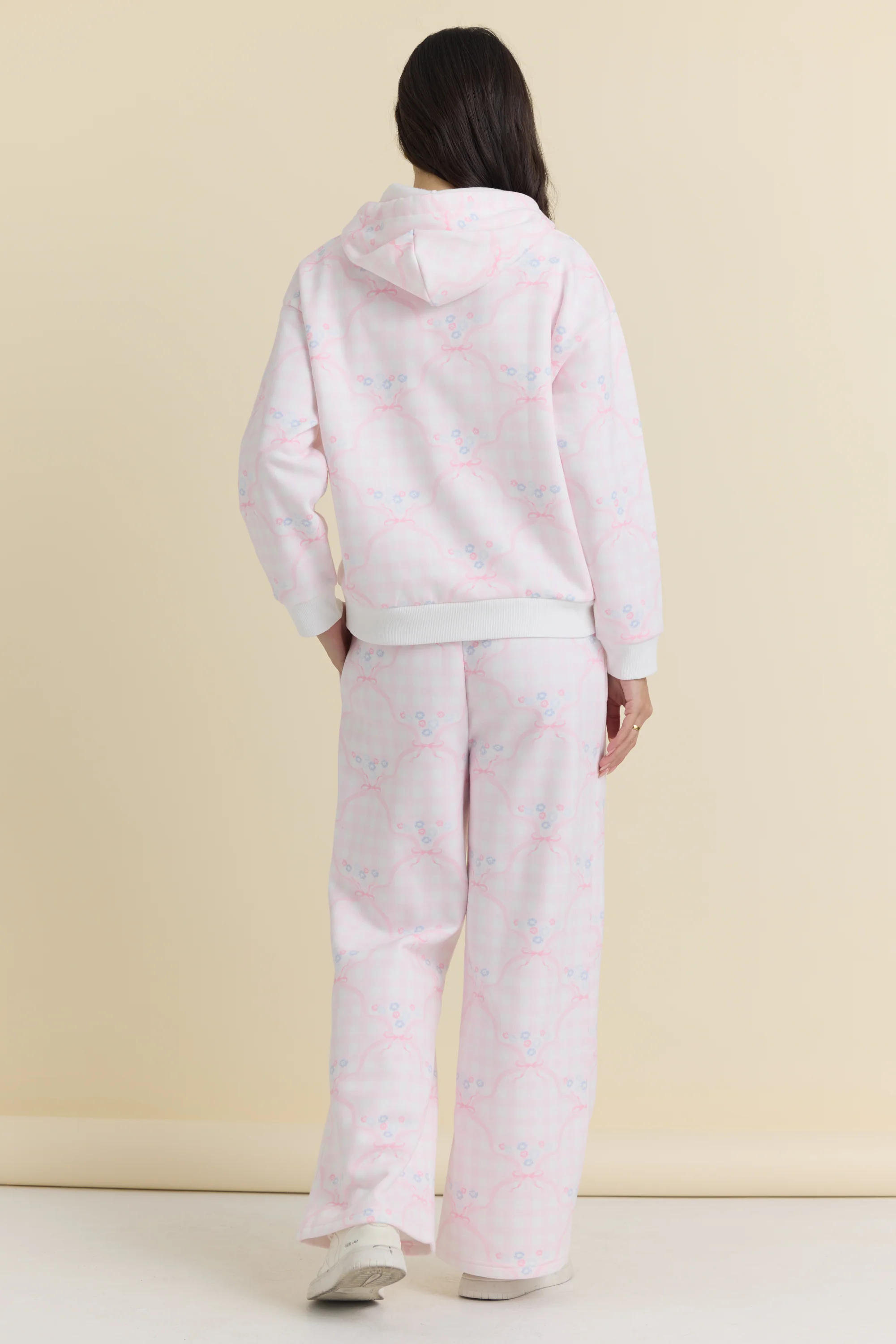 Proweave Gingham Printed Hoodie - Image 3