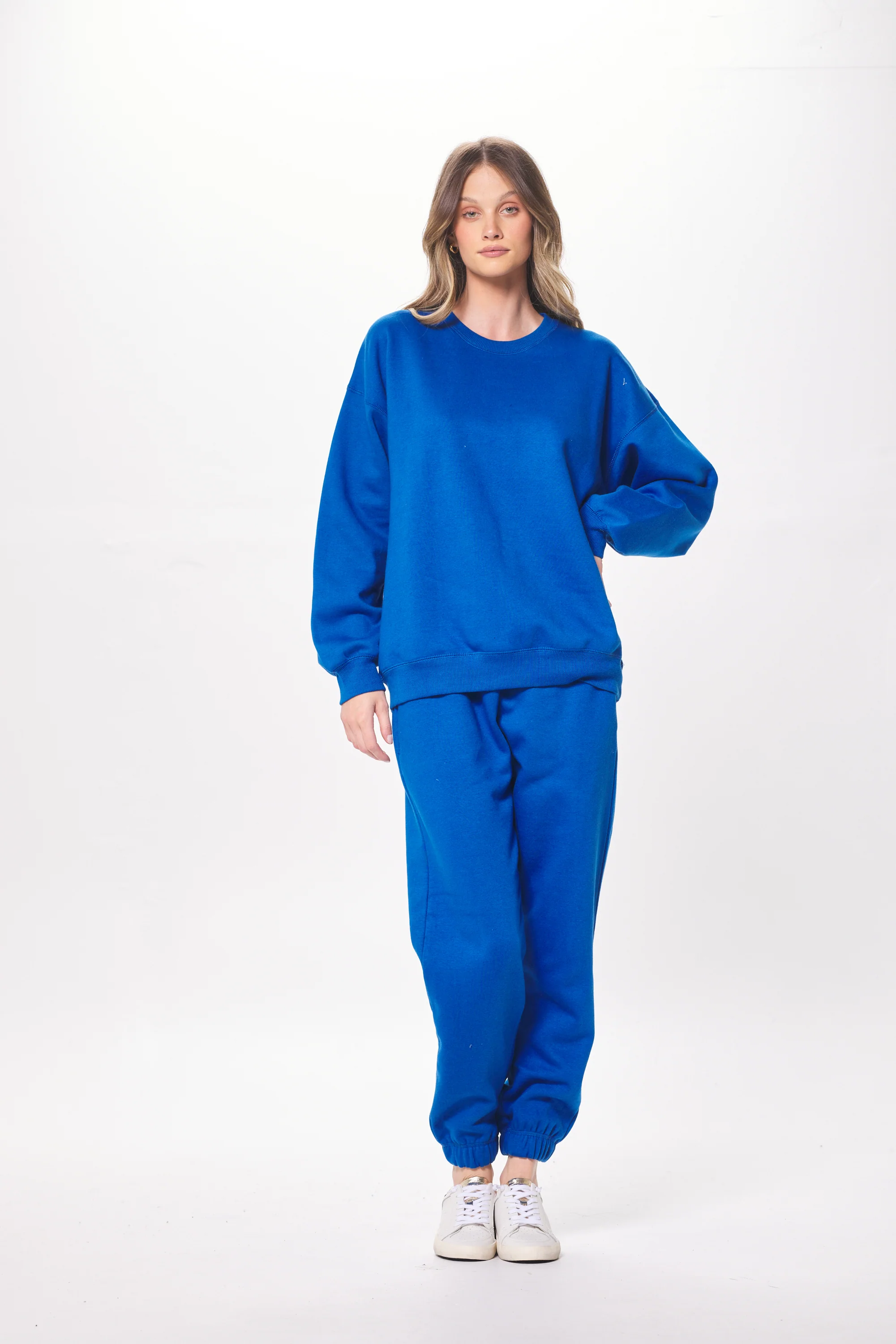 Vivid Blue Proweave Crewneck Sweatshirt - Image 3