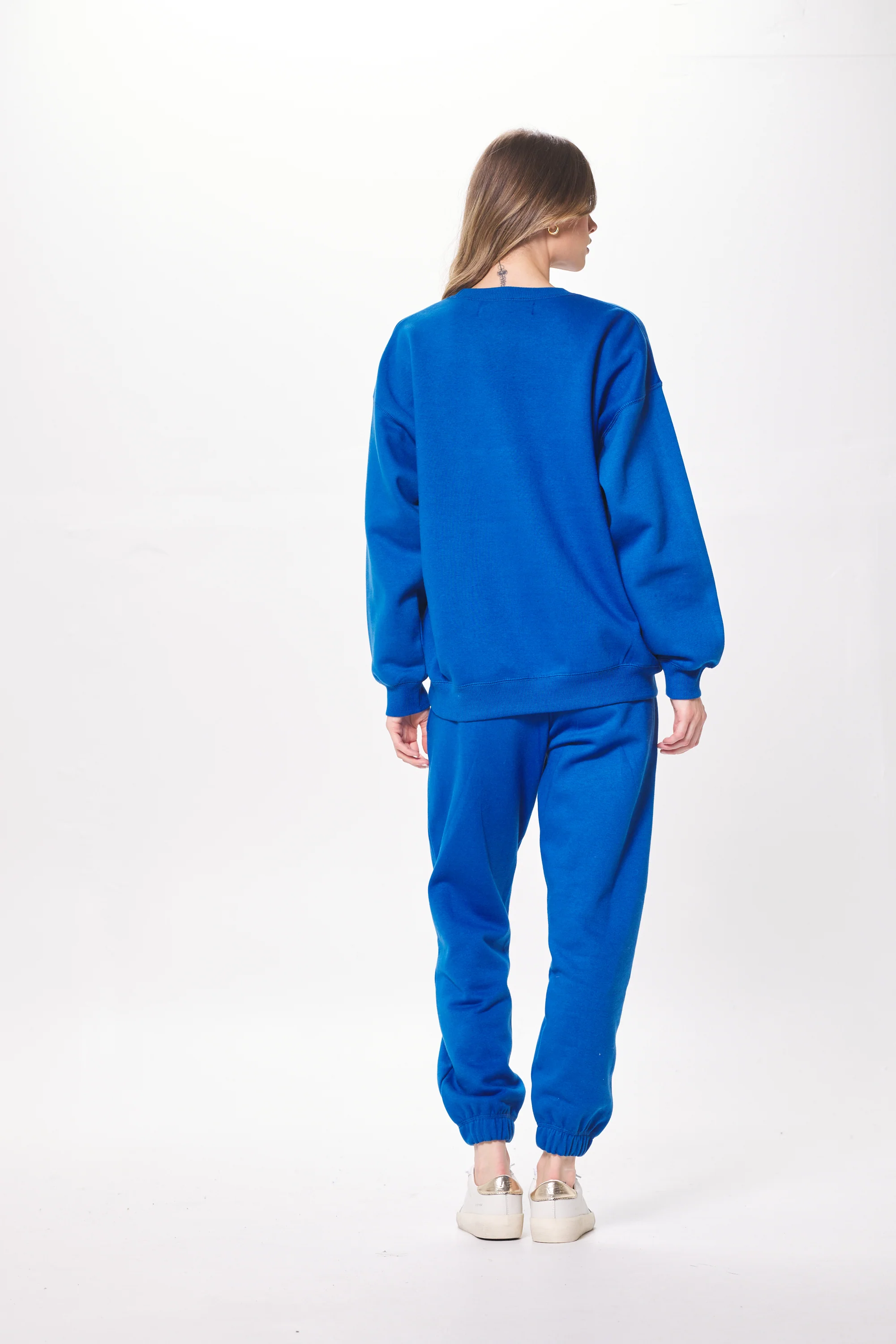 Vivid Blue Proweave Crewneck Sweatshirt - Image 4