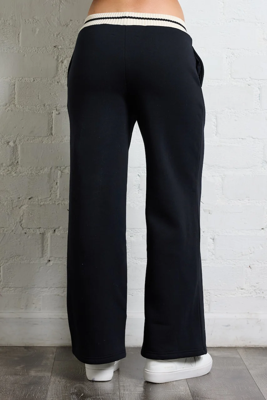 Von Dutch Wide Leg Pant - Image 3